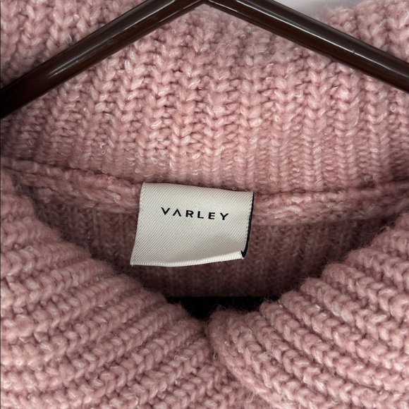 Varley NWT Peverel Button Placket Knit Women's Pink Sweater Size S - Picture 3 of 8